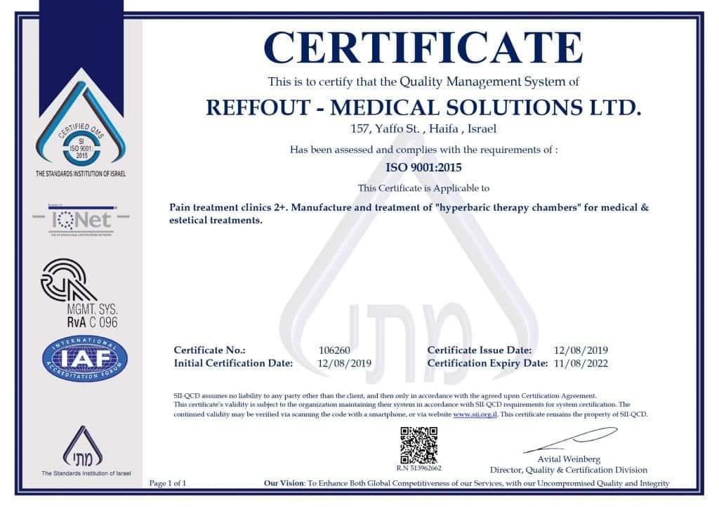 רפואות תו תקן ISO 9001